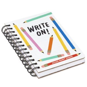 Notebook Kingdom Write On Prompted Journal With Stickers